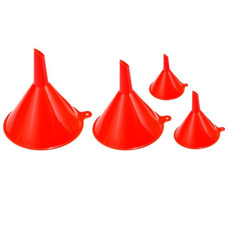 Funnel Plastic 4Pce Set - 3 Pack
