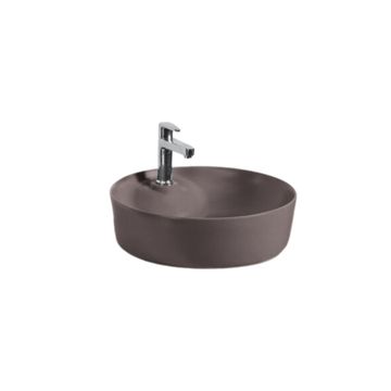 Counter top Ceramic Basin / table top Sera - Choco Matt
