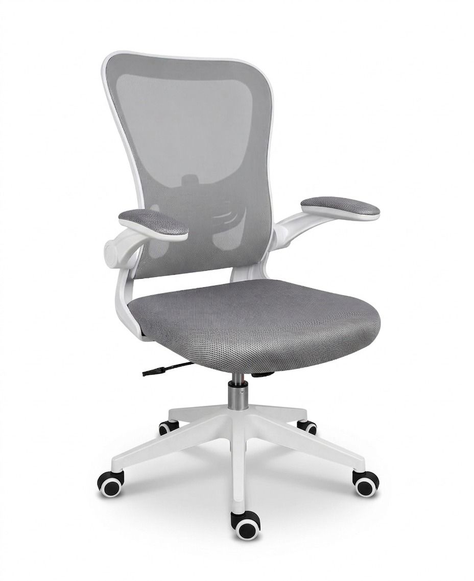 ErgoPro Office Chair - White/Grey - Finery