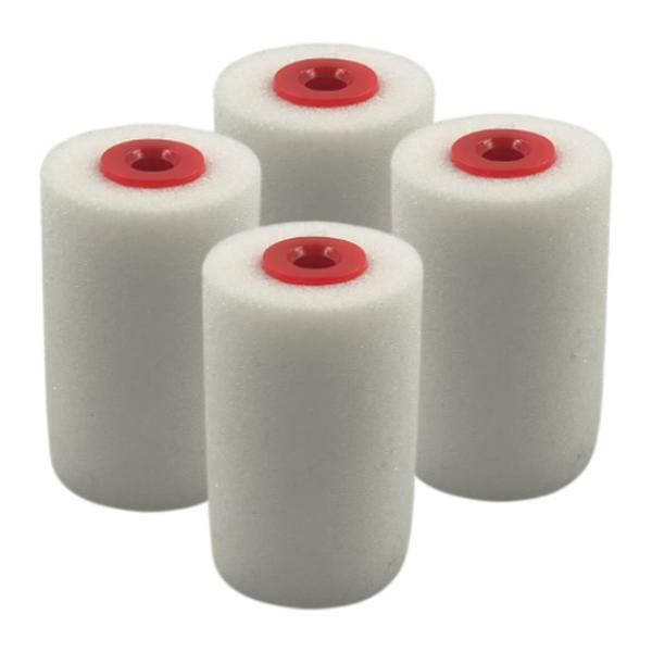 Paint Roller Foam Refill Only 4Pce 50mm - 4 Pack