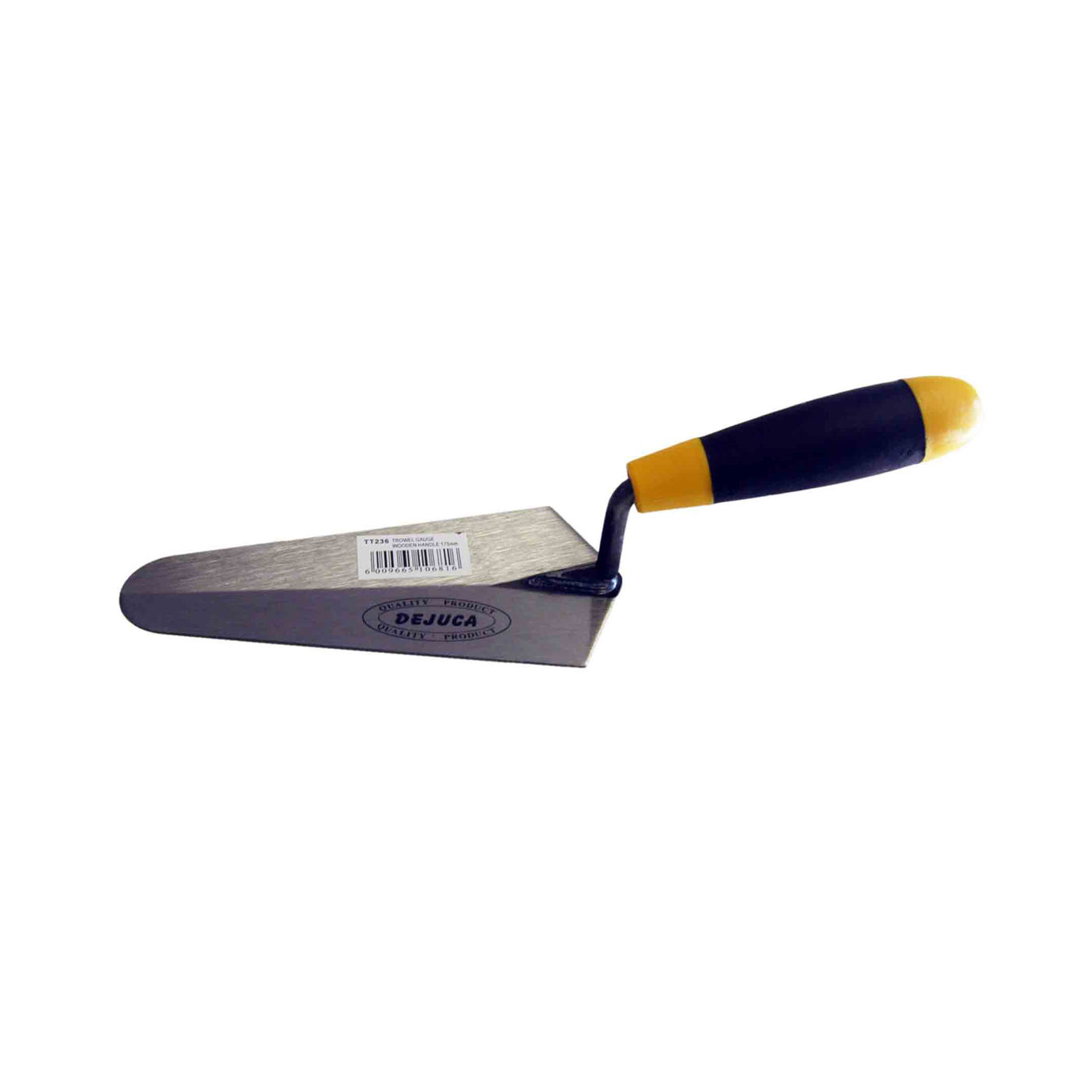 Dejuca - Gauging Trowel - Rubber Handle -175mm - 4 Pack