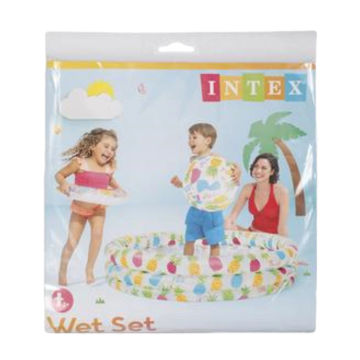 Intex Pool Set Pineapple 3Pce