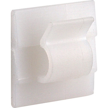 RUWAG Mount Pad Cable Clamp White 9.5mm x 18.5mm  ( Pack of 10 )