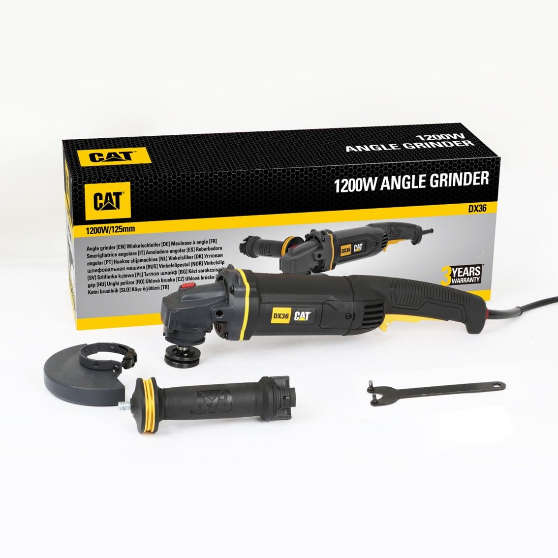 CAT Angle grinder 125mm 1200W