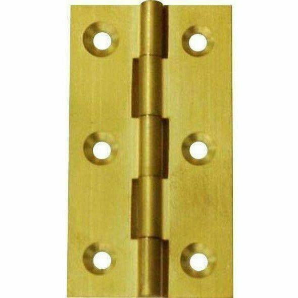 Solid brass butt hinge