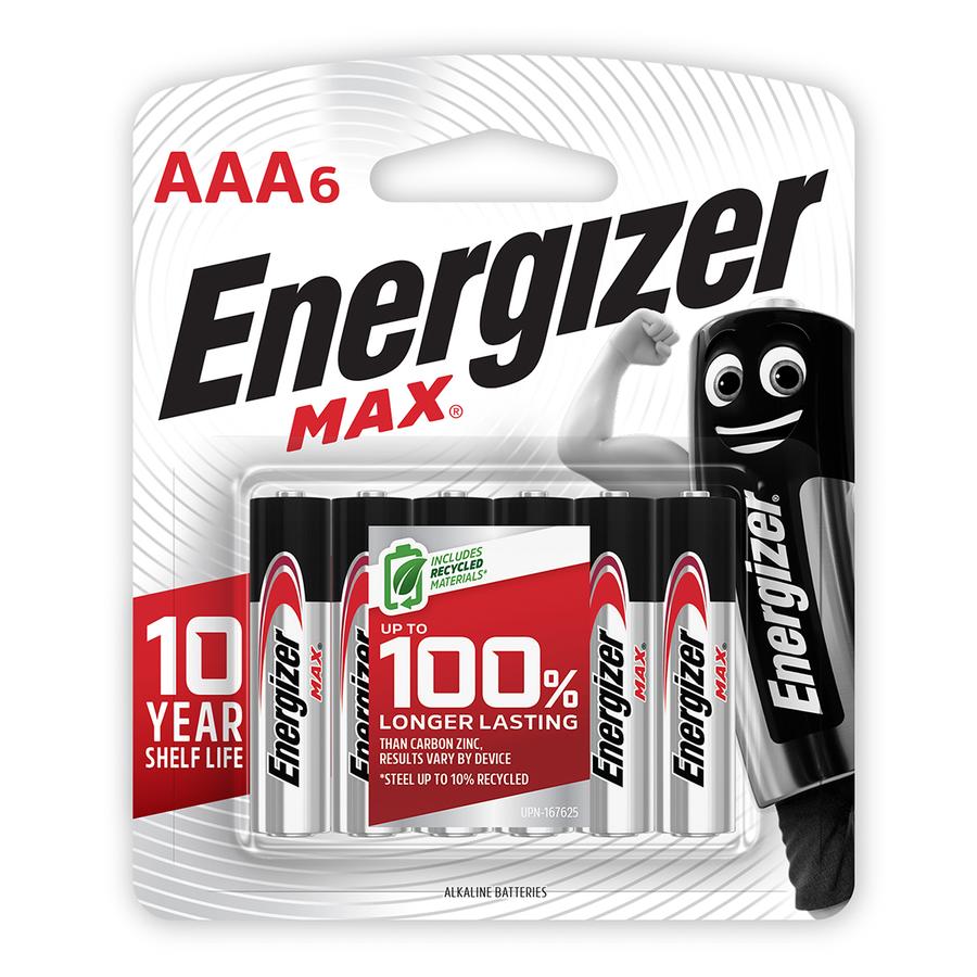 Energizer Battery Max Aaa 6 Pack 4 Pack