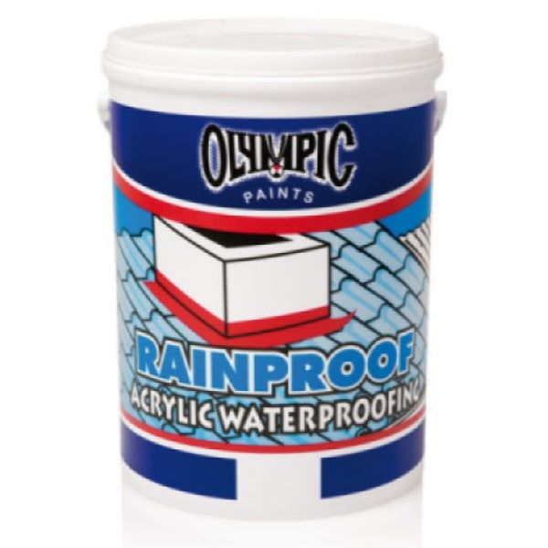 Olympic Paint RainProof 5LT Grey LEROY MERLIN South Africa