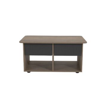 Charlie Coffee Table Oak & Vermont Slate
