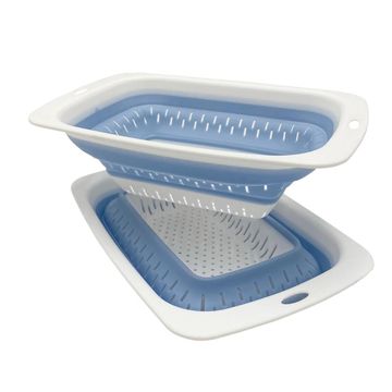 Set of 2 rectangular Collapsible Silicone dish