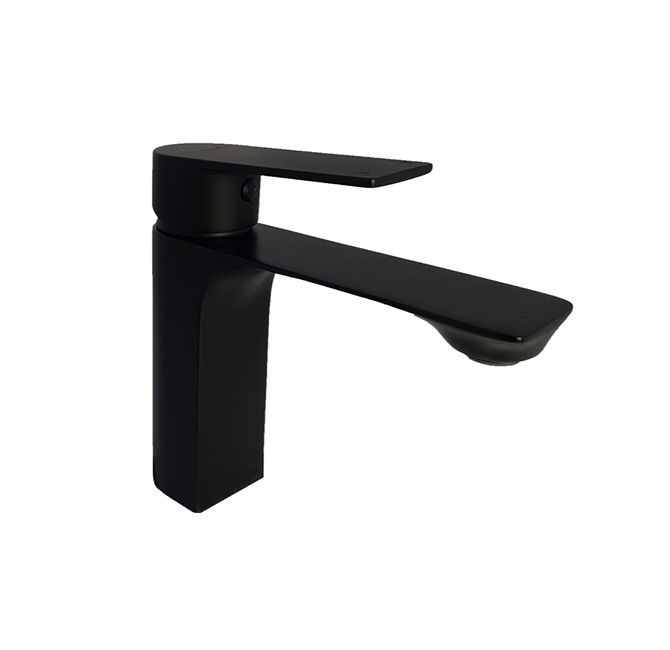 Devario Sylvie Basin Mixer Matt Black