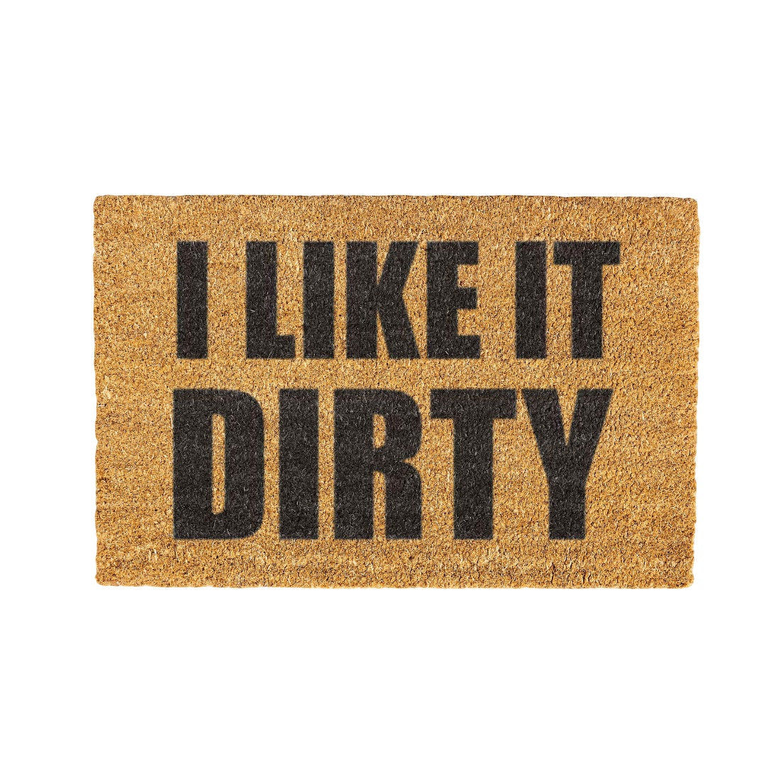 I like it Dirty Coir Doormat Design 700 x 400 mm