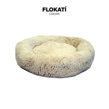 Ceam Long-Fur Fluffy Flokati Large 90cm IREMIA Dog Bed