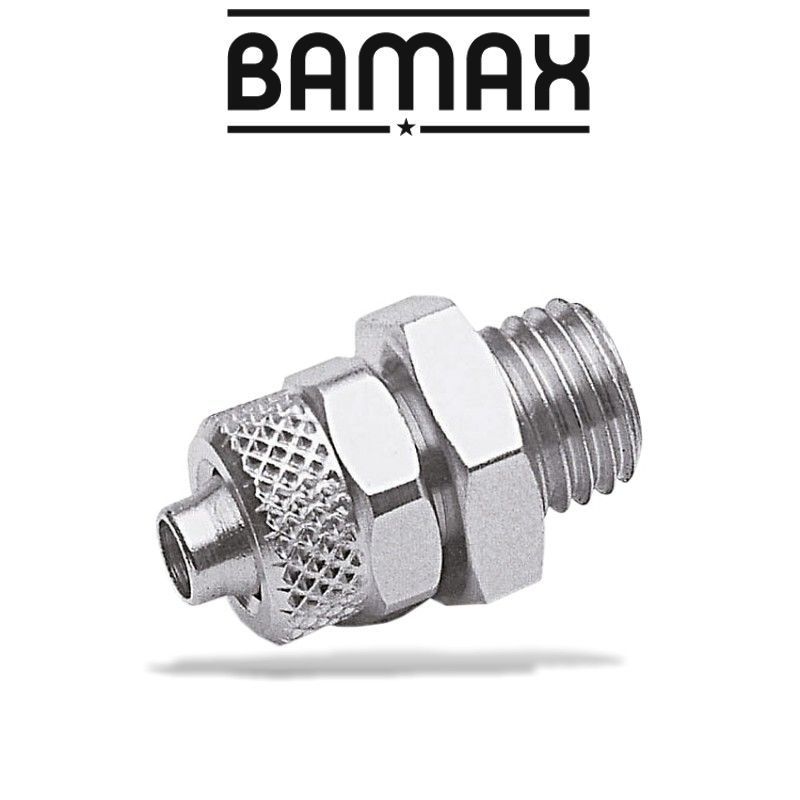 Gav - Straight Conical - M Push In Fitting - For 8mm Hose