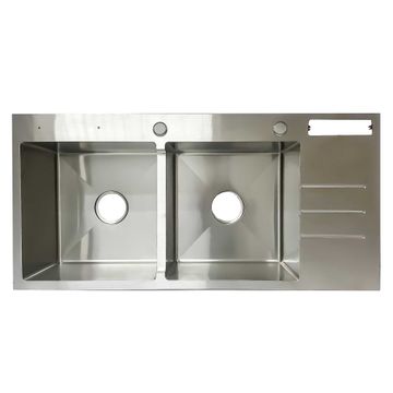 Sillago Facunda Sqaure Double Bowl  Kitchen Sink