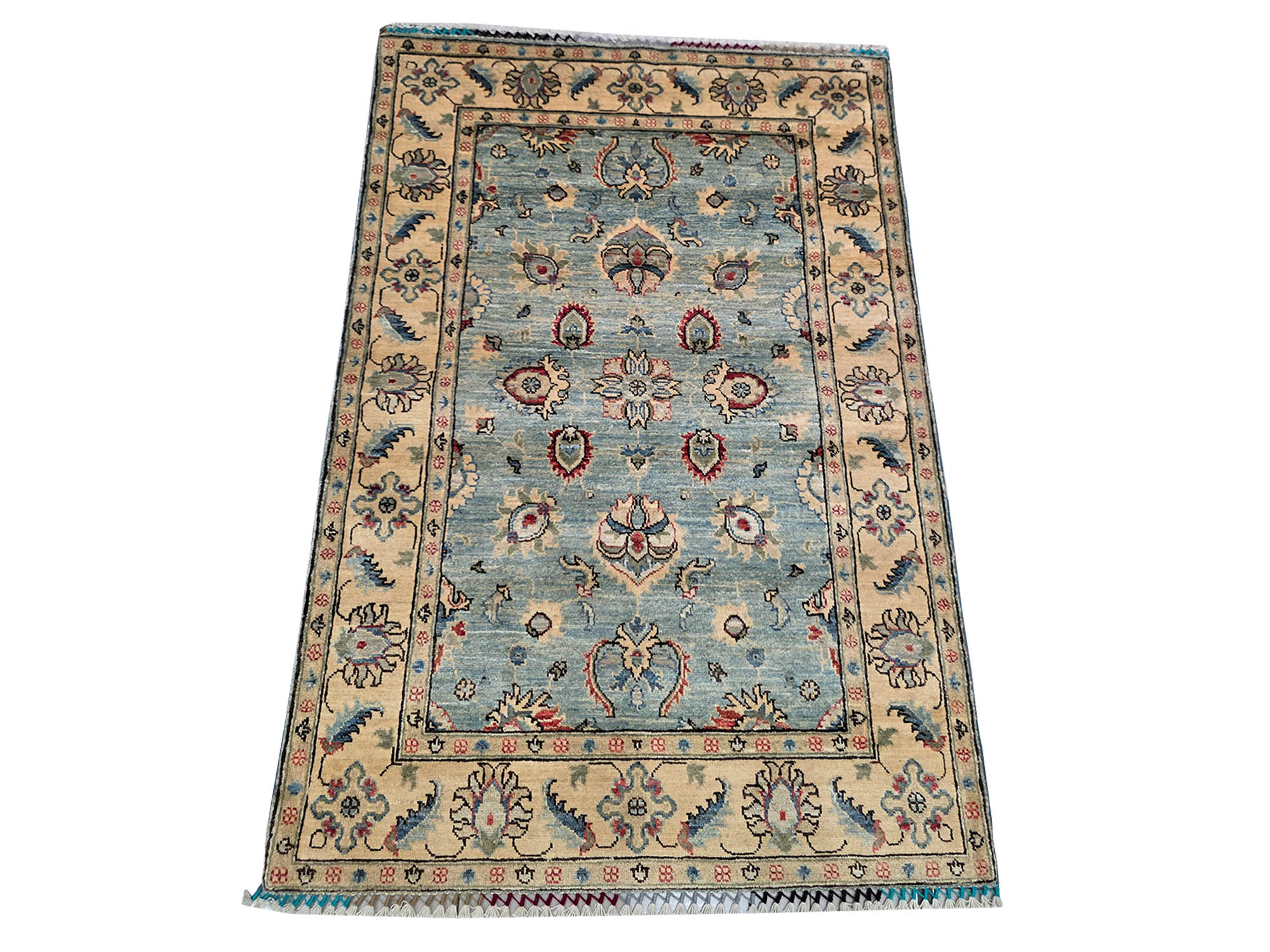 Carpetly -Stunning Afghan Ariana Handmade Carpet 182 x 128 cm