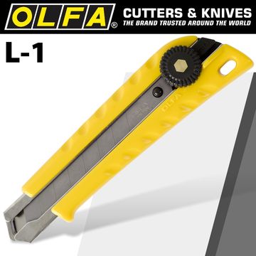 OLFA Cutter Model L-1 Heavy Duty Snap Off Knife