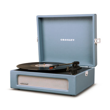 Crosley - Voyager Washed Blue Turntable