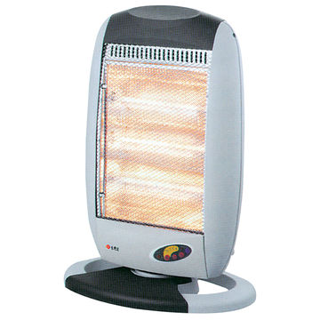3 Bar Halogen Heater with Remote 1200W