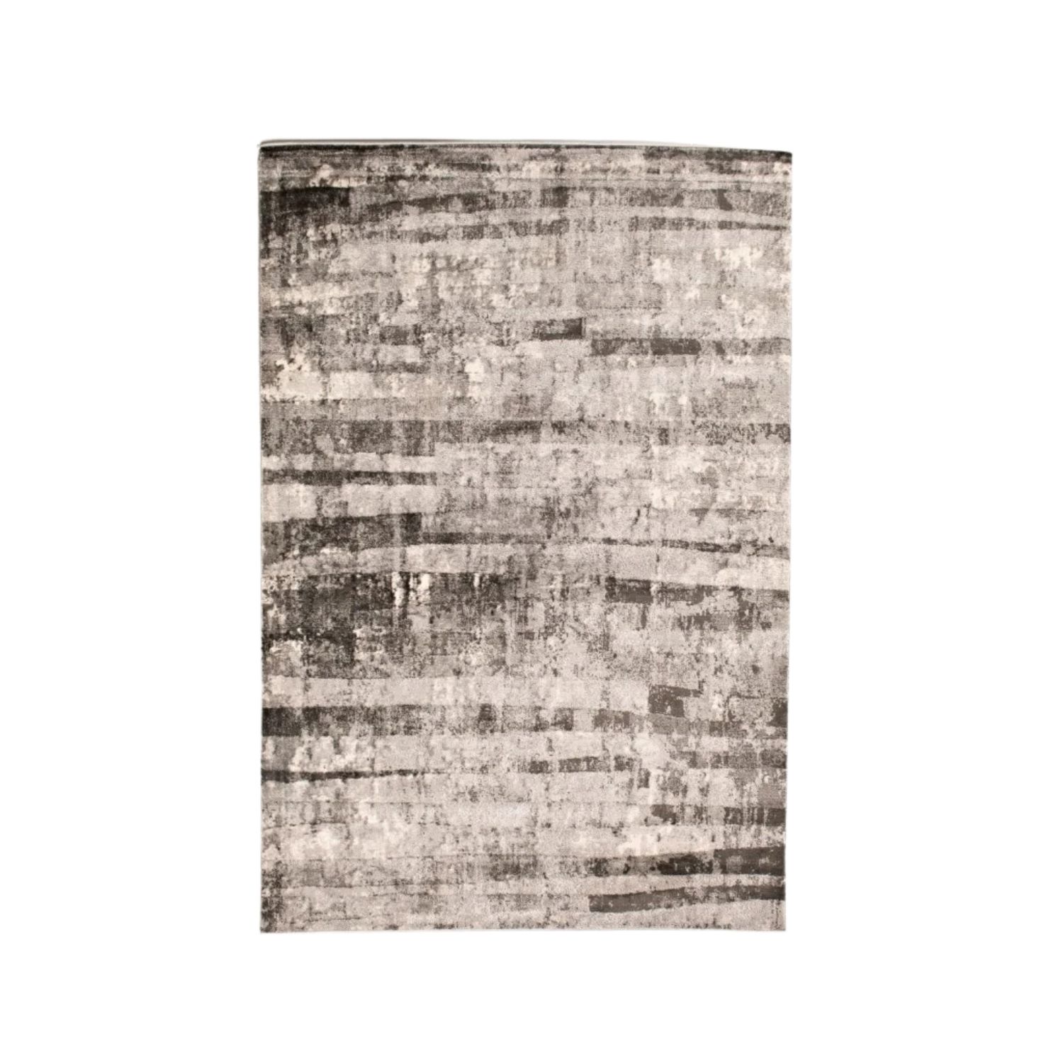 Modern Abstract Linear Plush Area Rug - 160 x 235 cm