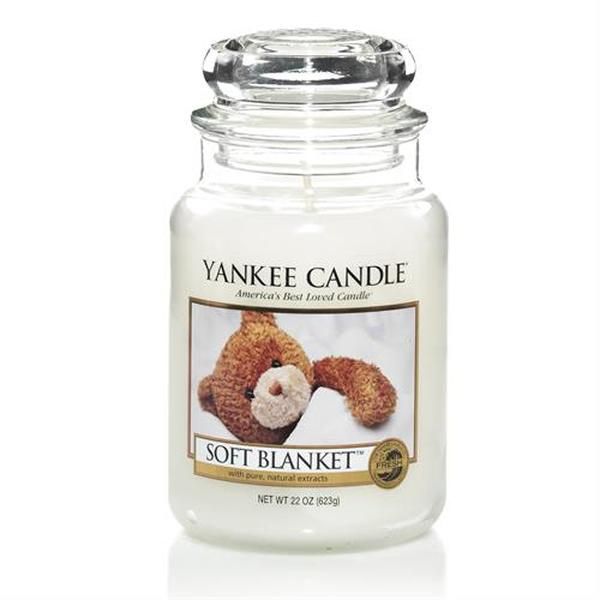 Yankee Candle Soft Blanket Large Jar Retail Box No warranty