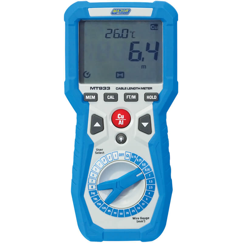 Digital Cable Length Meter (MT933) - Major Tech