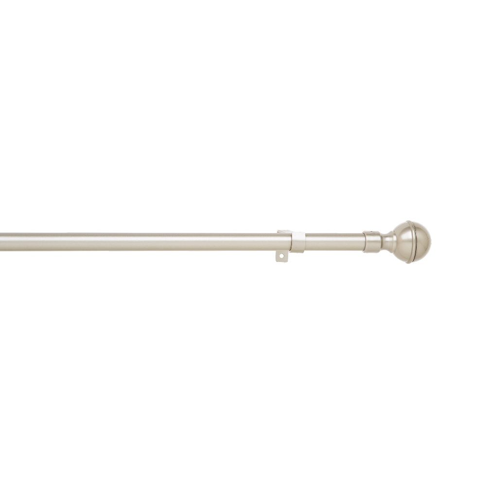 16-19 mm Exp StlRod Finial Ball Silver 1.2m -2.1m