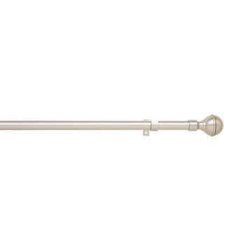 16-19 mm Exp StlRod Finial Ball Silver 1.2m -2.1m