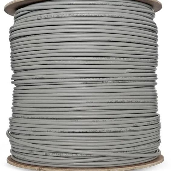 Scoop 500M Drum Cat5E Cca Grey Utp Cable