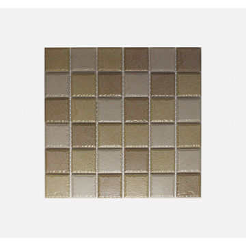 Mosaic Porcelain - Natural 1 - 48mm Square - 300x300 (per sheet)