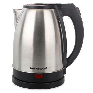 Mellerware Kettle 360 Degree Cordless Stainless Steel Brushed