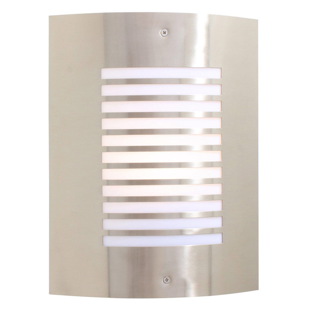 Eurolux - Stripe Design - Wall Light - Satin Chrome - 2 Pack