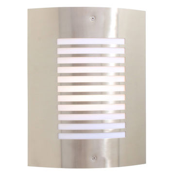 Eurolux - Stripe Design - Wall Light - Satin Chrome - 2 Pack