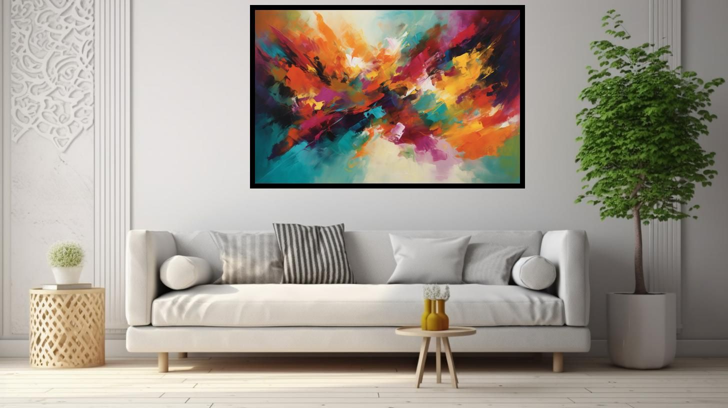 Canvas Art Painting - Abstract A0001 - [120 x 80 cm]