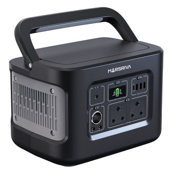 Marsriva Portable Power Station LiFePo4  | 600W | 512Wh | MP6