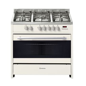 Freestanding Gas Electric Cream Stove E915 CR