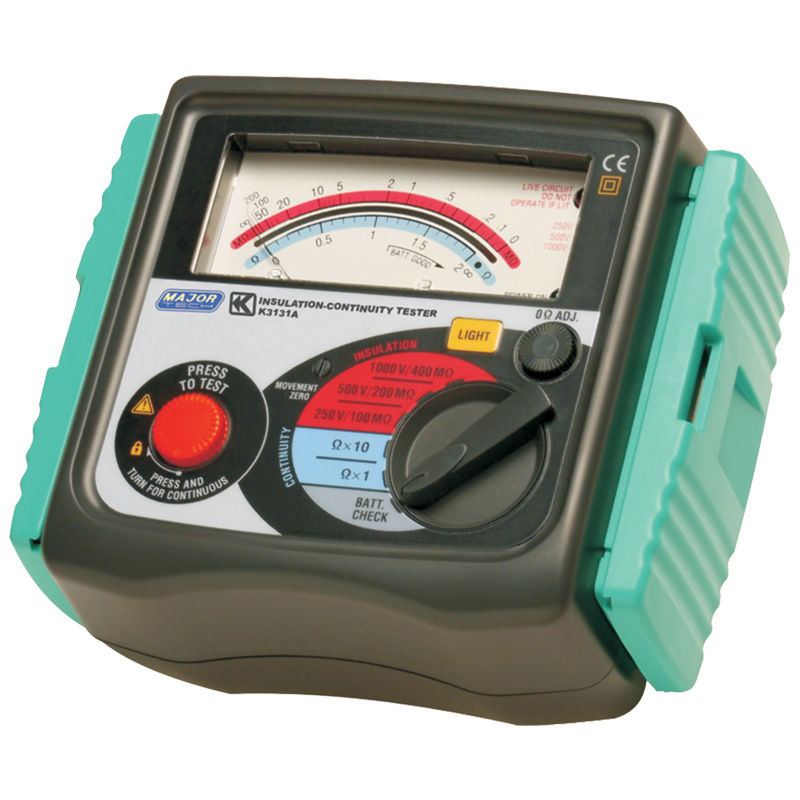 1000V Analogue Insulation Tester (K3131) - Major Tech