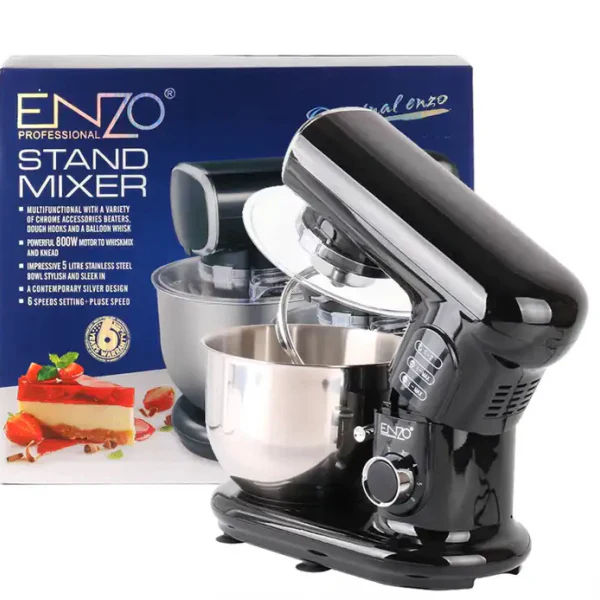 ENZO 5L Food Flour Maker Stand Dough Mixer for Electric.