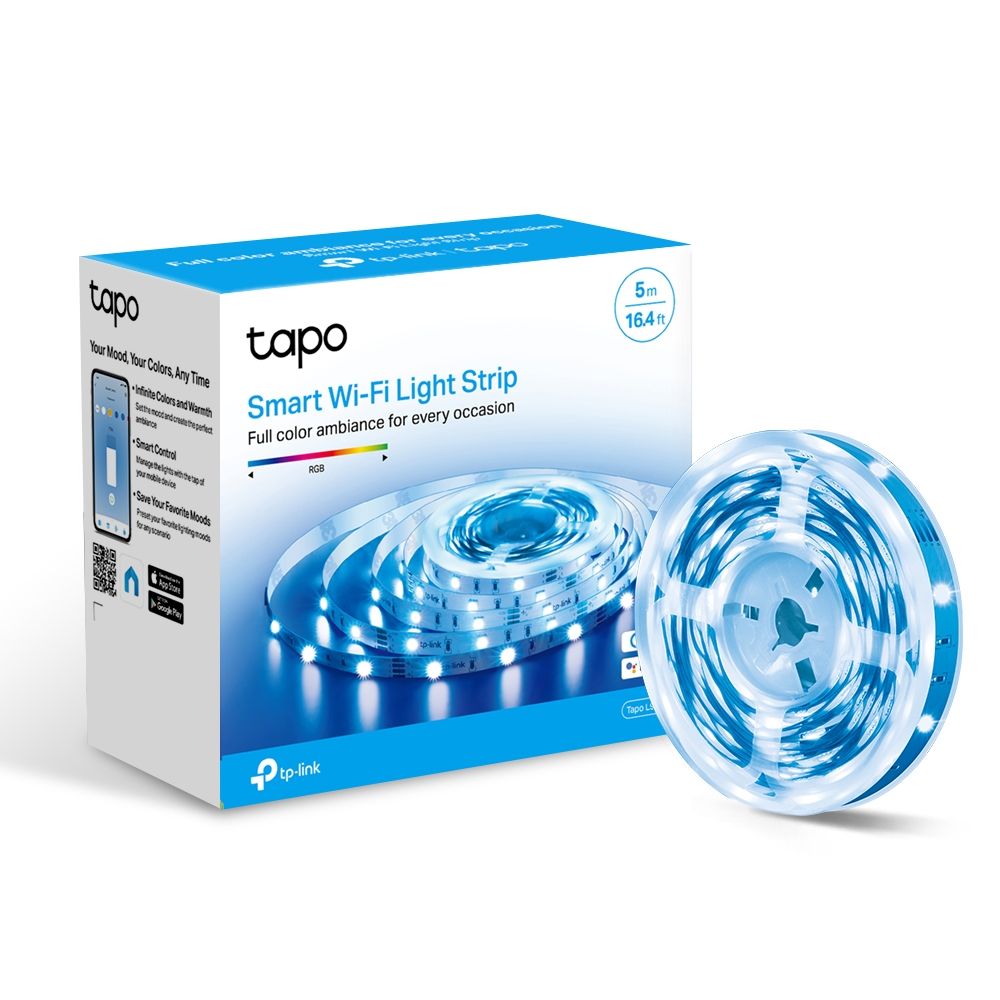 TP-Link Tapo L920-5 W 5M Smart WiFi Light Strip, White
