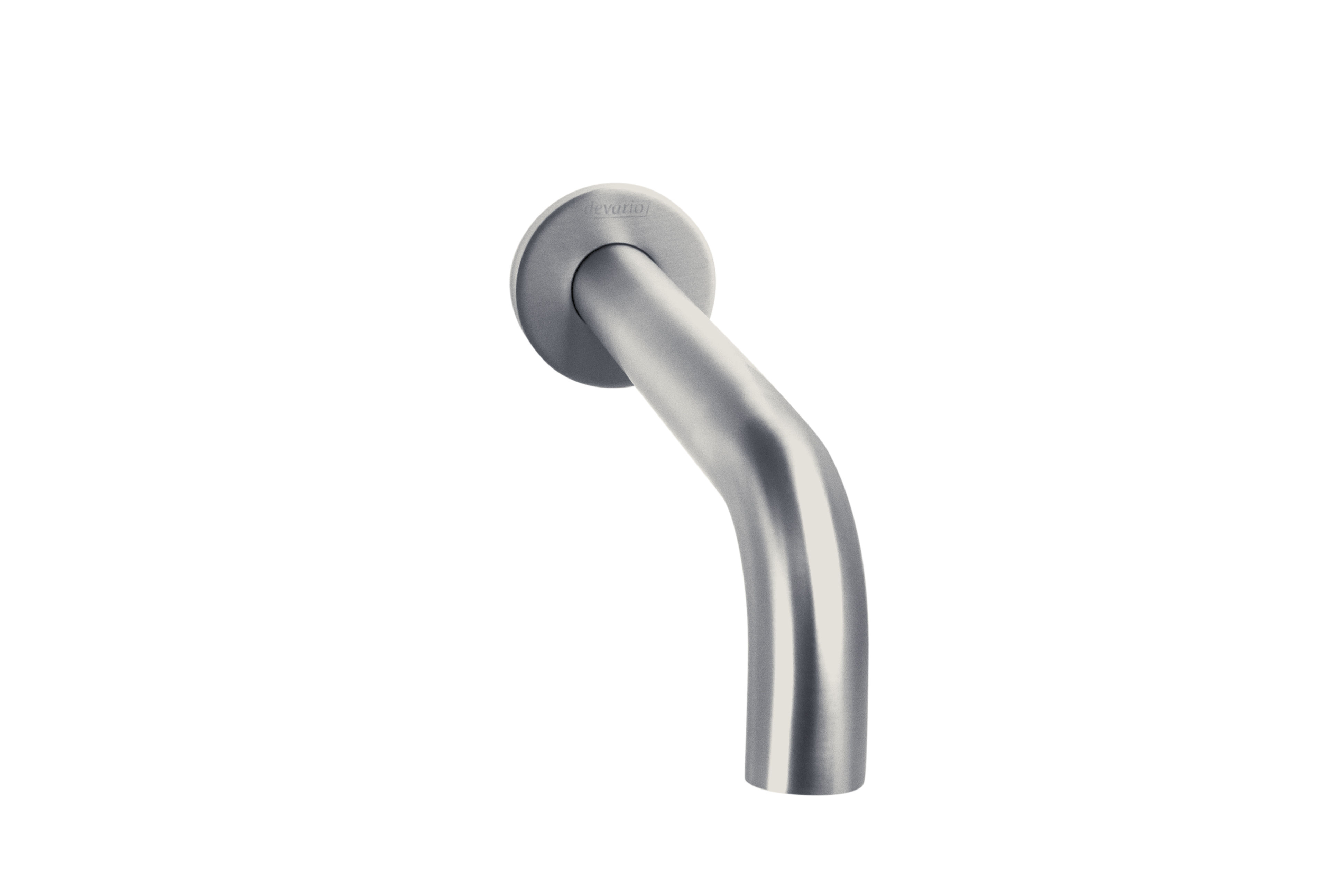 Devario Premio Round Wall Spout 24*200mm Brass -Chrome