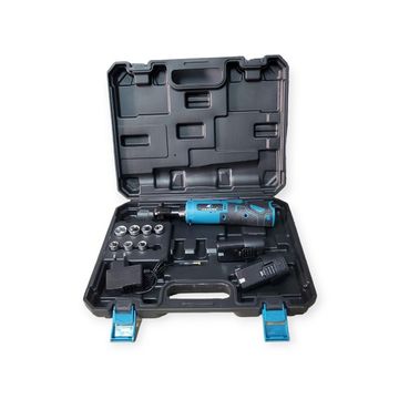 12V Cordless Electric Ratchet Wrench With 2x 12V 4500mah Battery