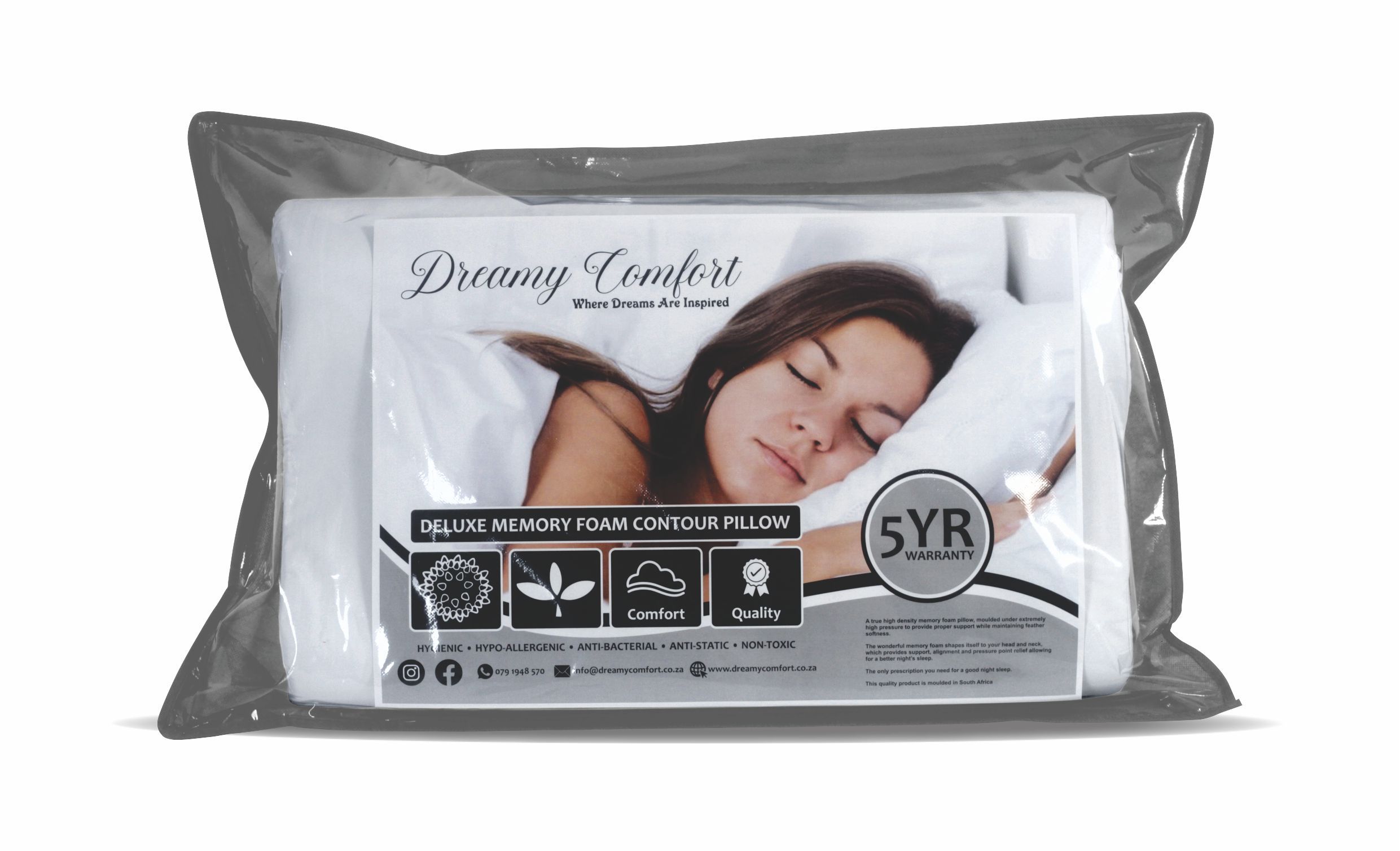 Memory Foam Pillow Contour