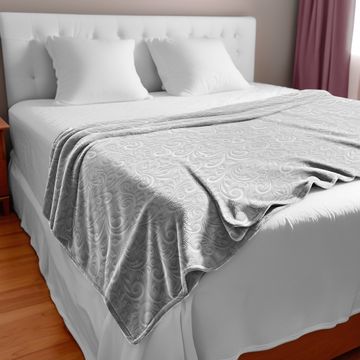 Satin Swirls Large Light Weight Fleece