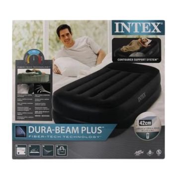 Intex Air-Bed P/Rest W/Pump  99X191X42Cm