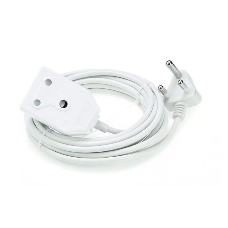 Digitech 10A Electrical Extension Lead 5m White
