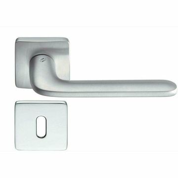 Exclusive Italian lever handle on square rose
