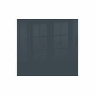 Decorative Glass Wall Tile (598 X 650 X 6mm) Grey Blue