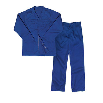 Rigger Conti Suit Poly Cotton Royal Blue ( Size 34 )
