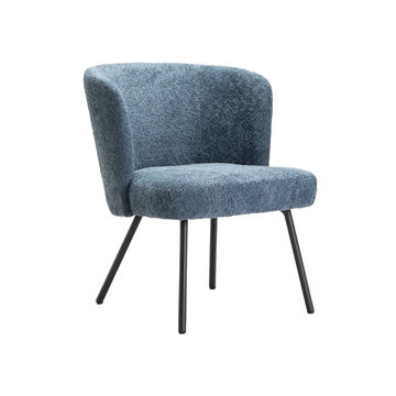 Vividitto - Lajja Fabric Chair - Blue