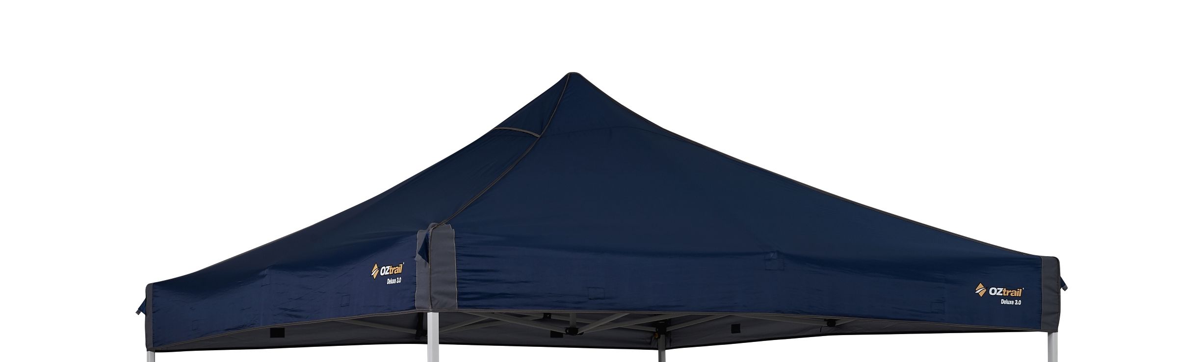 OZtrail Deluxe Gazebo Canopy 3 x 3m Blue