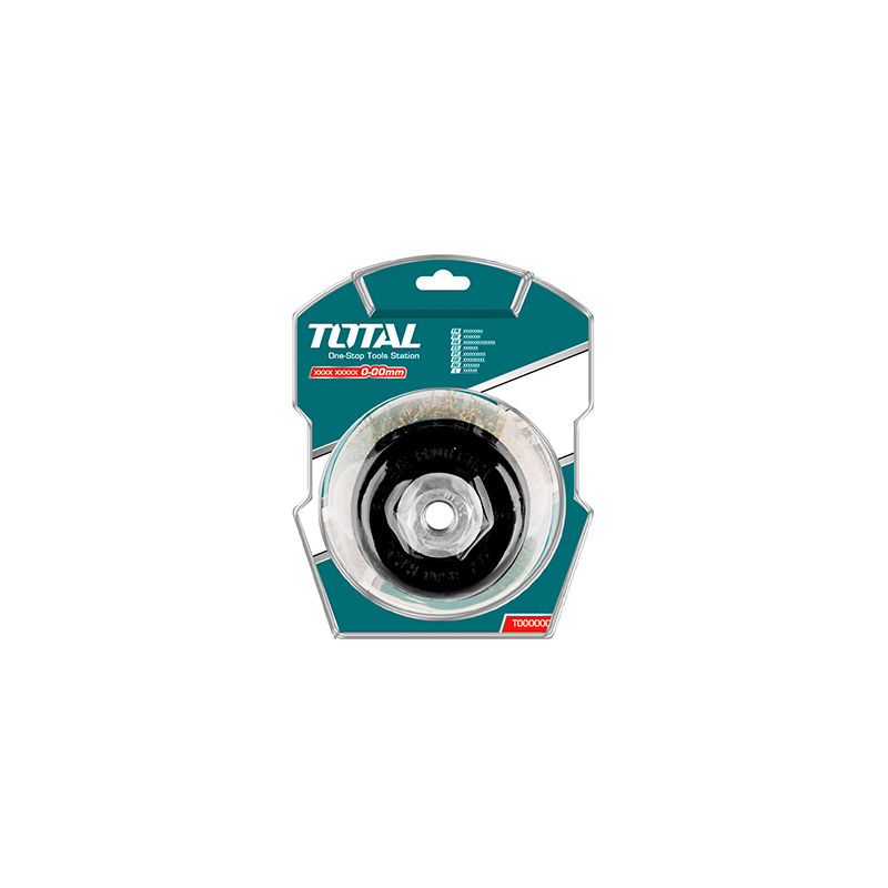 Total Tools Cup Brush 75mm Wire